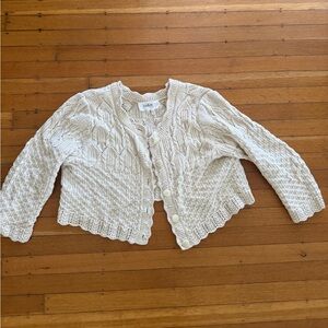 Ba&sh Cream Cardigan Size L